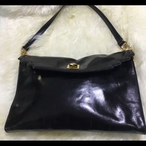 Kate Landry Black Clutch Purse